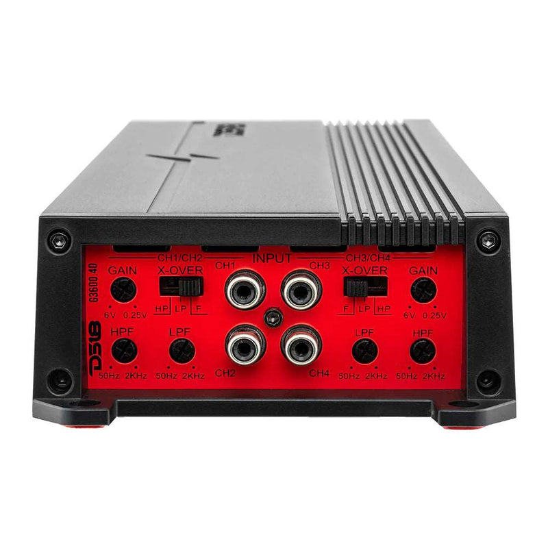 DS18 G3600.4D Full-Range Class D 4-Channel Car Audio Amplifier 3600 Wa