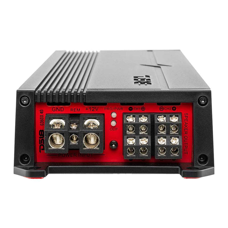 DS18 G3600.4D Full-Range Class D 4-Channel Car Audio Amplifier 3600 Wa