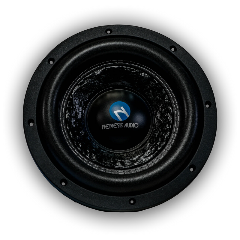 Nemesis Audio NA-10HSLM v.2 10" 600W RMS Shallow Mount Subwoofer DVC