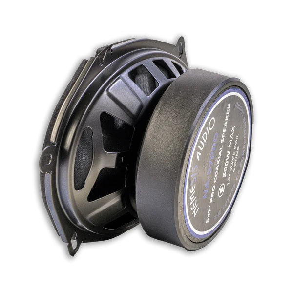 Nemesis Audio NA-57PRO 5x7" 240W Midrange Speaker with Built-in Bullet Tweeter 4-Ohm (Pair)