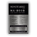 Nemesis Audio NA-800B 35AH 800W AGM Power Cell 12V Battery