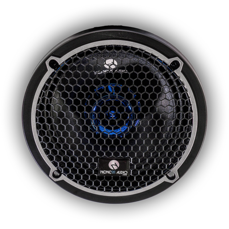 Nemesis Audio NA-PRO65 6.5" 240W Midrange Speaker with Built-in Bullet Tweeter 4-Ohm (Single)