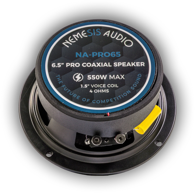 Nemesis Audio NA-PRO65 6.5" 240W Midrange Speaker with Built-in Bullet Tweeter 4-Ohm (Single)