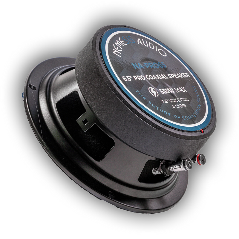 Nemesis Audio NA-PRO65 6.5" 240W Midrange Speaker with Built-in Bullet Tweeter 4-Ohm (Single)