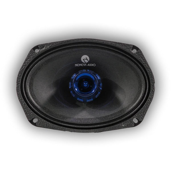 Nemesis Audio NA-PRO69 6x9" 240W Midrange Speakers with Built-in Bullet Tweeter 4-Ohm (Pair)