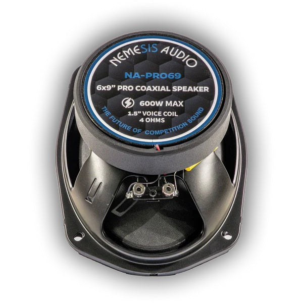 Nemesis Audio NA-PRO69 6x9" 240W Midrange Speakers with Built-in Bullet Tweeter 4-Ohm (Pair)