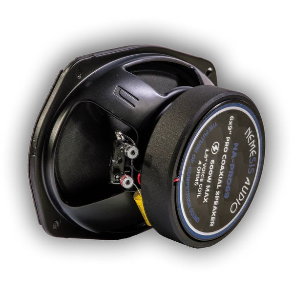 Nemesis Audio NA-PRO69 6x9" 240W Midrange Speakers with Built-in Bullet Tweeter 4-Ohm (Pair)
