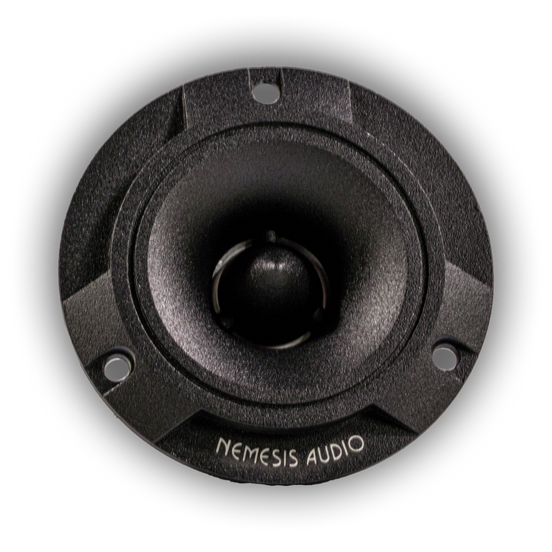 Nemesis Audio NA-TW40 3.8" 200W Pro Aluminum Super Bullet Tweeters with Capacitor Crossover (Pair)