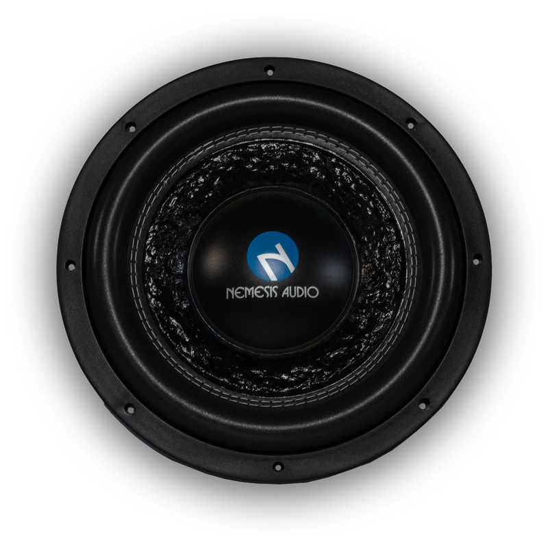 Nemesis Audio NA-12H-SLM v.2 12" 700W RMS Shallow Mount Subwoofer DVC