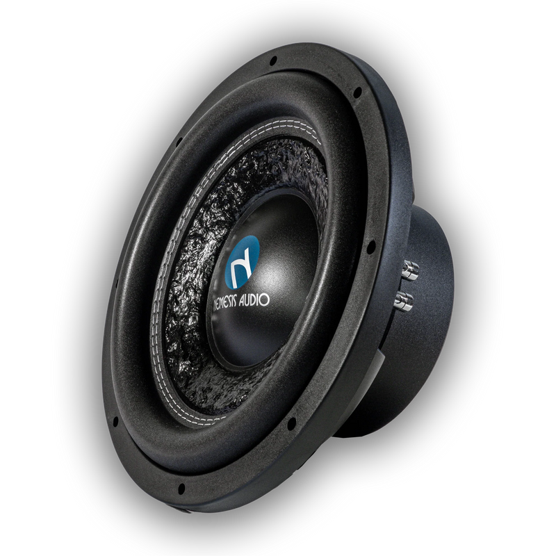 Nemesis Audio NA-12H-SLM v.2 12" 700W RMS Shallow Mount Subwoofer DVC