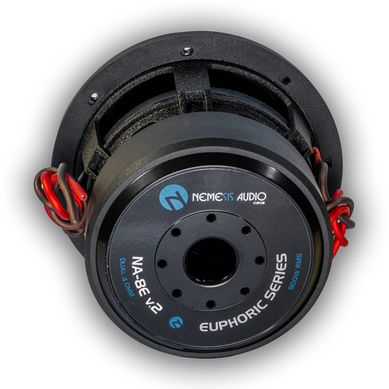 Nemesis Audio NA-8E v.3 8" 650W RMS Subwoofer DVC