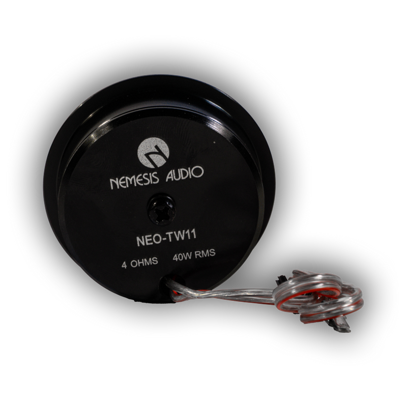 Nemesis Audio NEO-TW11 80W Neo Silk Dome Tweeters (Pair)