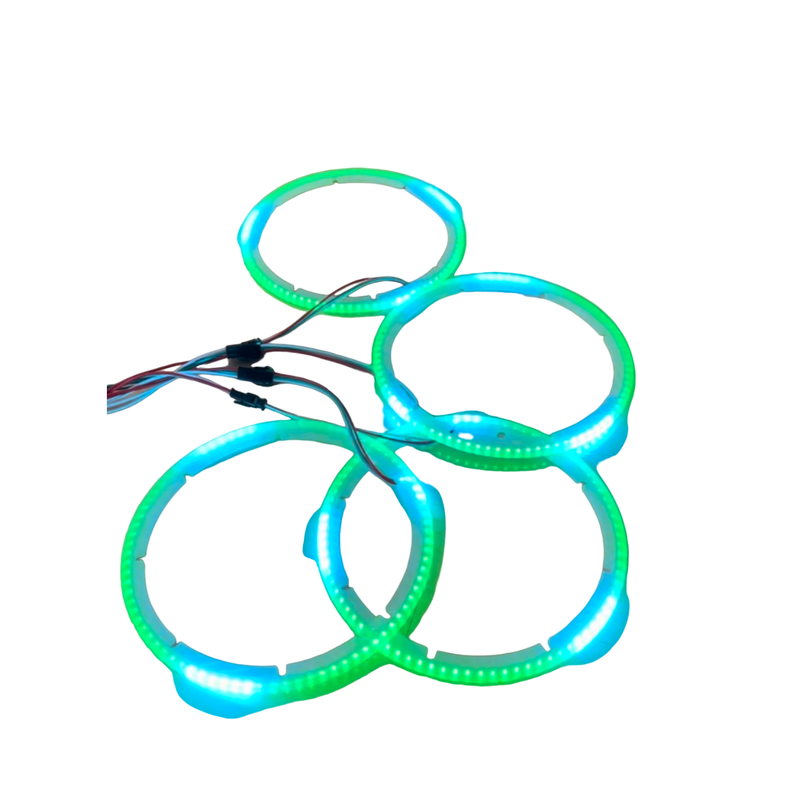 Razor Rings LED Speaker Ring Kit In Multicolor With Bluetooth
