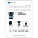 Nemesis Audio NA-8T 8" 1500W RMS Subwoofer DVC