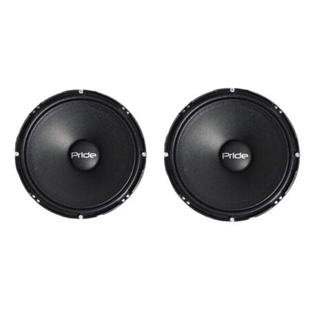 Pride Solo 300 Competition 8" 300W RMS Midrange Speakers (Pair)