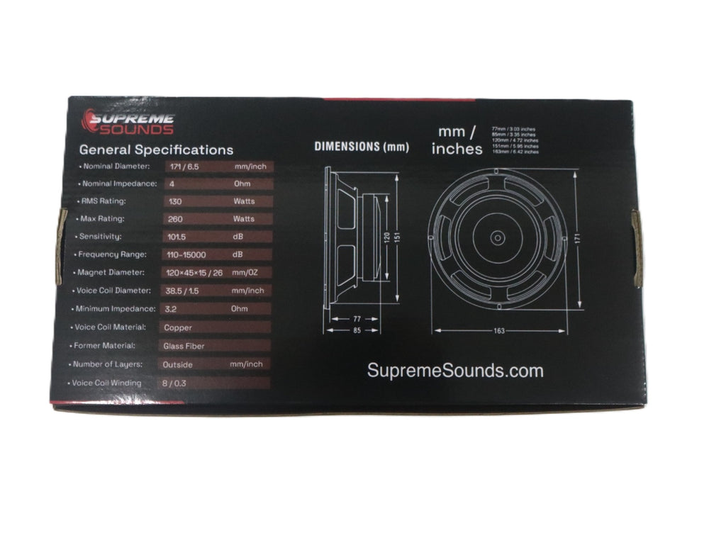 Supreme Sounds SS-65FS 6.5